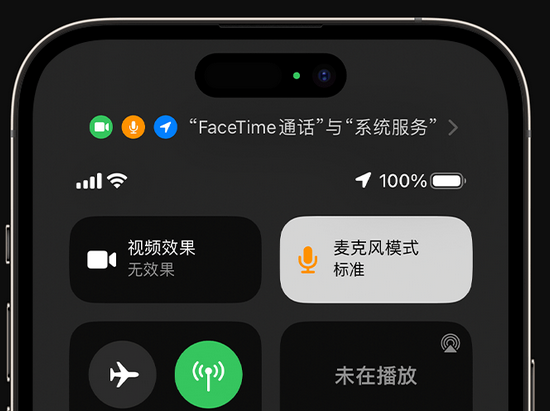 杨陵苹果授权维修网点分享iPhone在通话时让你的声音更清晰 