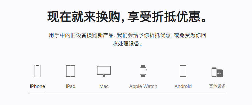 杨陵苹果手机维修分享iPhone以旧换新的去处 