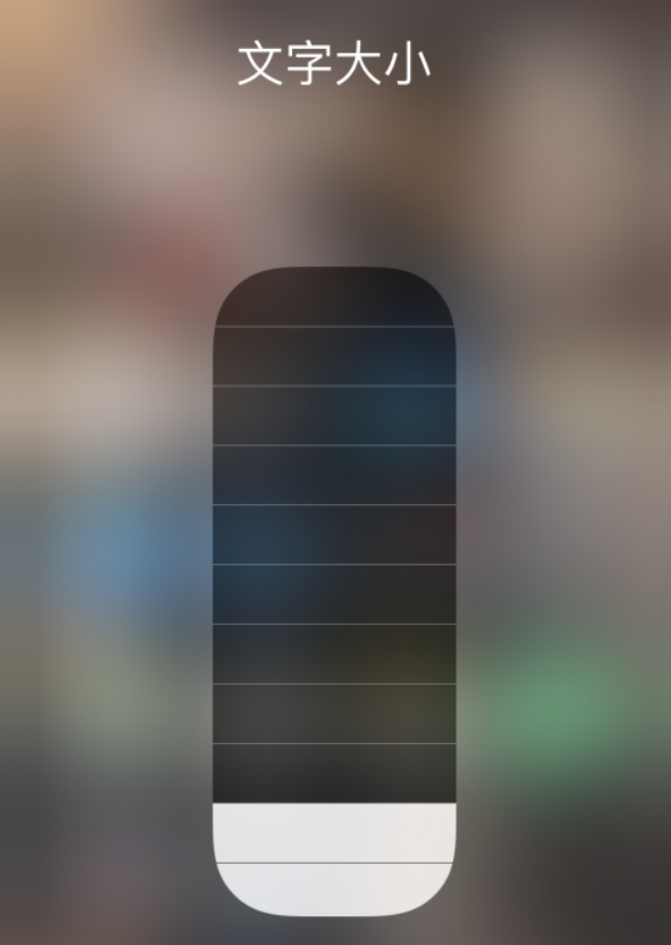 杨陵苹果手机维修分享小技巧：在 iPhone 控制中心快速调节字体大小 