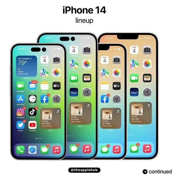 杨陵苹果14维修分享iPhone 14全家福 